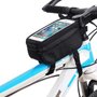 Imagen de BOLSO PARA BICICLETA DELANTERO CON PORTA CELULAR C/CIERRE